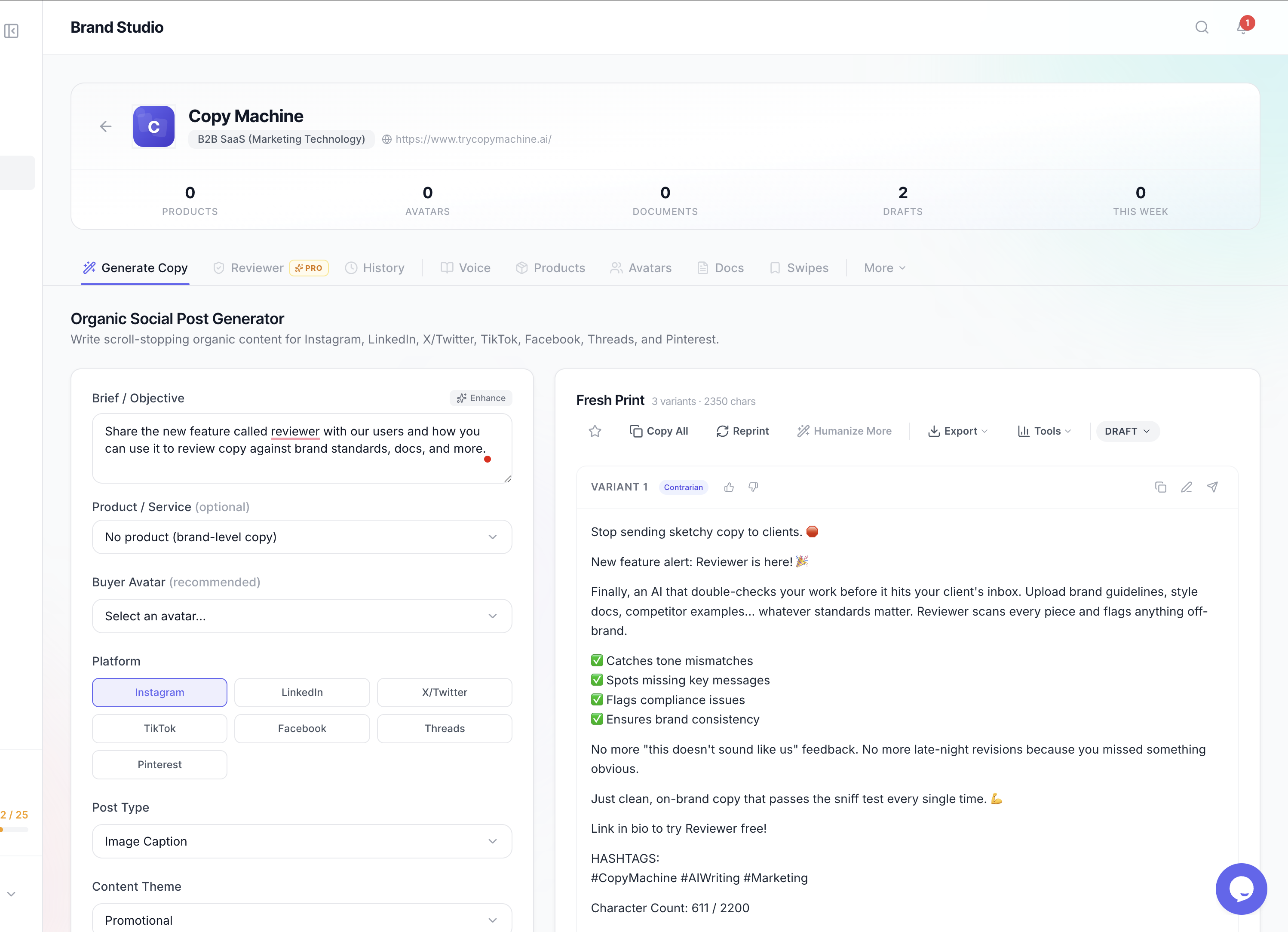 12 dedicated generators